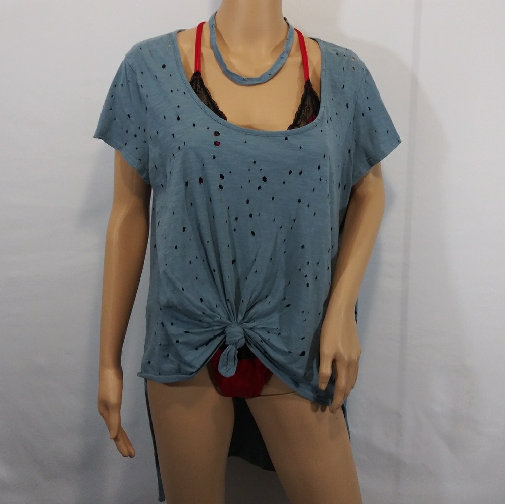 Fashion Nova Tee Shirt Dress Tunic Size Large